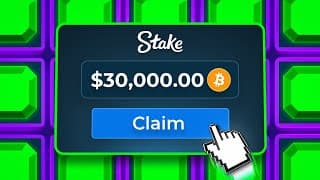 HOW I WON $30,000 ON STAKE FOR FREE..