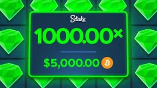 I HIT A 1000X WIN ON MINES! (STAKE)